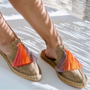 Silvia Cobos Sunrise Mule In Camel Size 10